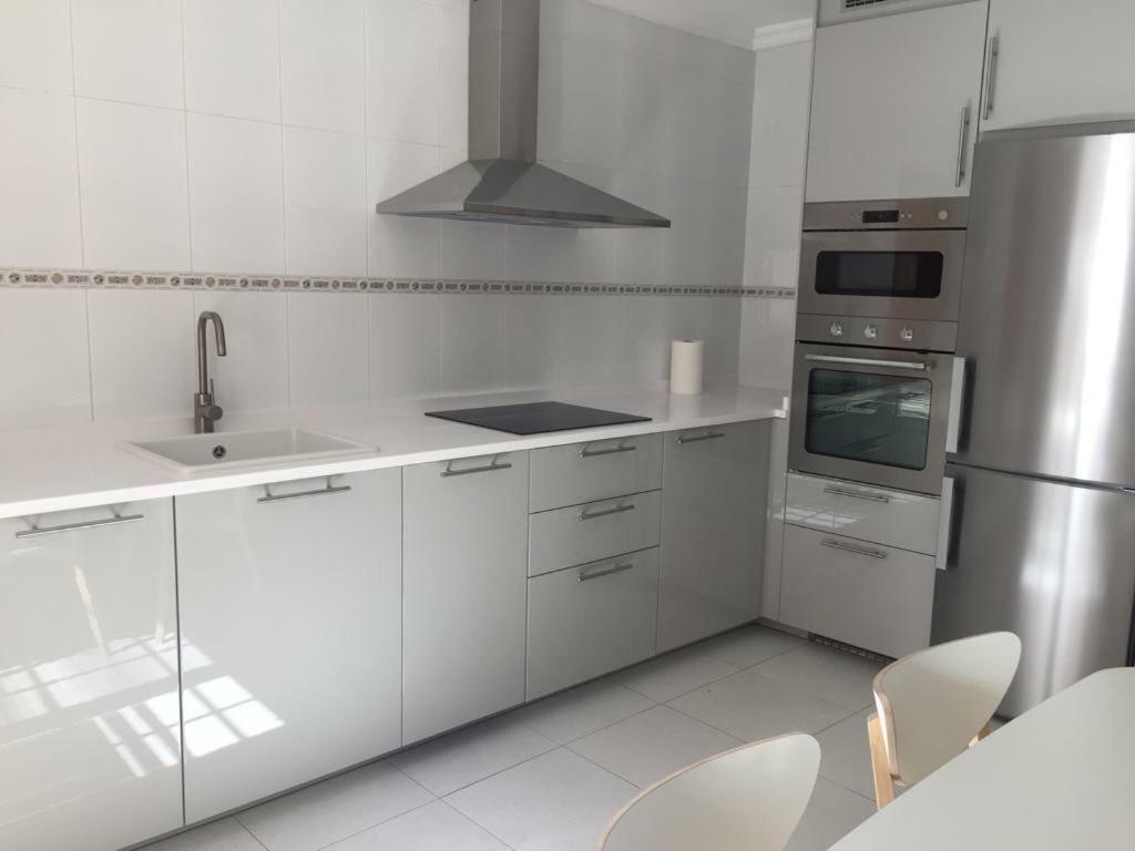 Luminoso Apartamento En El Centro De Cambados Apartment Bagian luar foto