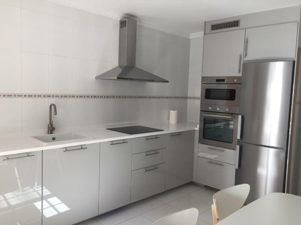 Luminoso Apartamento En El Centro De Cambados Apartment Bagian luar foto