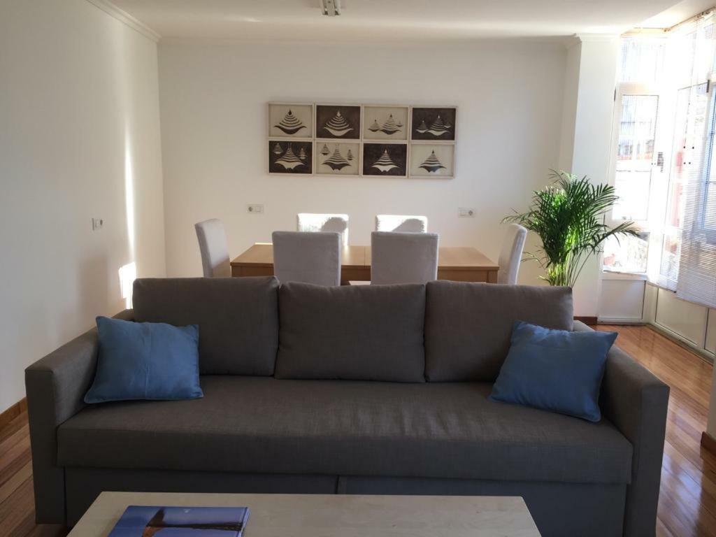 Luminoso Apartamento En El Centro De Cambados Apartment Bagian luar foto
